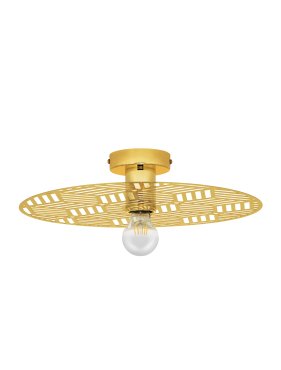 Nova Luce Eres - deckenleuchte - Ø 40 x 12 cm - gold