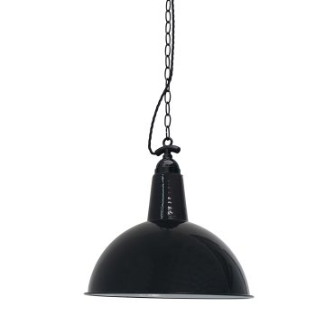 Faro Lou - Pendelleuchte - Ø 52 x 51 cm - schwarz glänzend