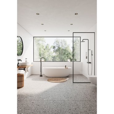 Nordlux Aliki - Einbaustrahler - Ø 96 mm, Ø 83 mm Einbaumaß - 8W dimmbare LED inkl. - IP44 - schwarz