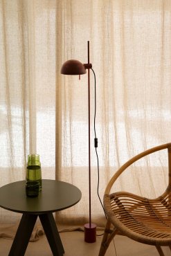 Faro Matilda - Stehleuchte - 19,6 x 10 x 132 cm - Granat