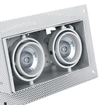 ONE Light Trimless Box - Einbaustrahler - 174 x 89 mm, 181 x 97,5 mm Einbaumaß - weiß