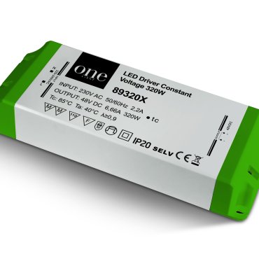 ONE Light LED-Treiber - 48Vdc/230V - 320W - nicht dimmbar