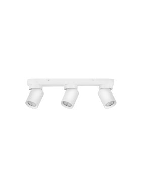 Nova Luce Amecy - Aufbaustrahler 3L - 39 x 12,5 x 6,5 cm - Sand Weiß