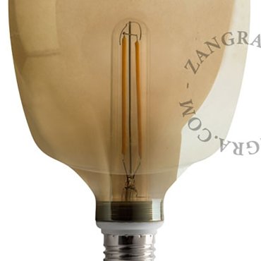 LED-Glühlampe dimmbar - Ø 12 x 20 cm - E27 - 4W - 2200K