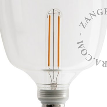 LED-Glühlampe dimmbar - Ø 12 x 20 cm - E27 - 4W - 2700K