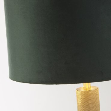 Searchlight London - Tischleuchte - Ø 40 x 63 cm - grün und gold