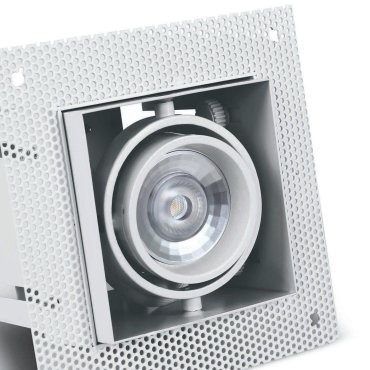 ONE Light Trimless Box - Einbaustrahler - 89 x 89 mm, 97,5 x 97,5 mm Einbaumaß - weiß