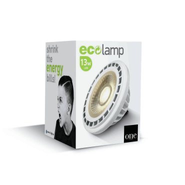 ONE Light R111 GU10 LED - Ø 11,1 x 6,9 cm - GU10 - 13W nicht dimmbar - weiß - 3000K