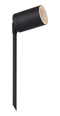 Lucide Arne - Bodenstrahler auf Erdspieß - Ø 6,3 x 36 cm - 5W LED inkl. - IP44 - schwarz