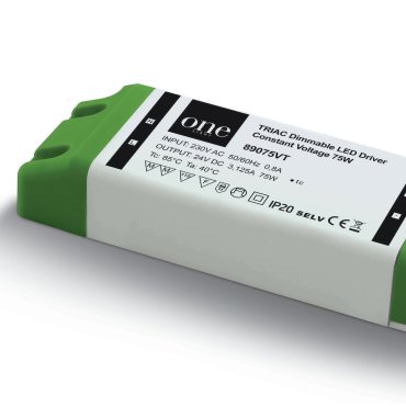 ONE Light 24V DC Reichweite TRIAC Dimmbar - 24Vdc/230V - 75W