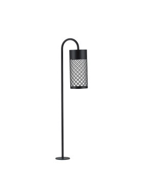 Nova Luce Motley - Gartenleuchte - Ø 10 x 70 x 18,5 cm - 9W LED inkl. - IP65 - Sand schwarz