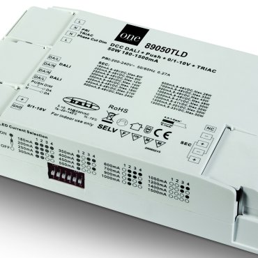 ONE Light LED Treiber - von 180mA bis 1500mA / 230V - 50W - DALI / TRIAC / push to dim