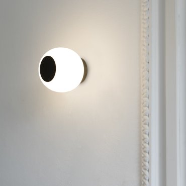 Faro Moy - Decken-/Wandleuchte - Ø 14 x 13 cm - IP44 - opal