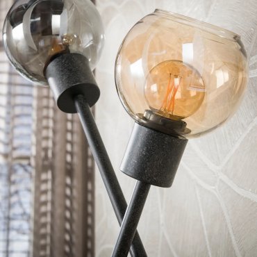Vico Sfera Tricolor - Tischlampe - 37 x 53 cm - Arctic Schwarz