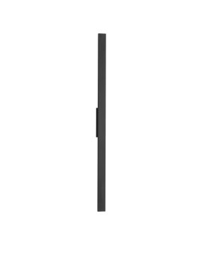 Nova Luce Doul - Außenwandleuchte - 5,3 x 121 x 6 cm - 20W LED inkl. - IP65 - Sand schwarz