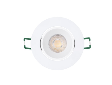 Sylvania Start Spot - Einbaustrahler - Ø 86 mm, Ø 72 mm Einbaumaß - 9W dimmbare LED inkl. - IP44 - 2700K - weiß