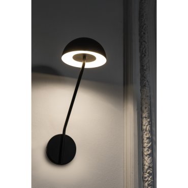 Faro Pure - Wandleuchte - 18 x 24,5 x 41 cm - 6W LED inkl. - mattschwarz