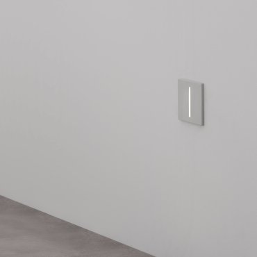 Nova Luce Aizen - Wandeinbauleuchte - 7 x 6,5 x 5,6 cm - 3W LED inkl. - IP65 - Sand Weiß