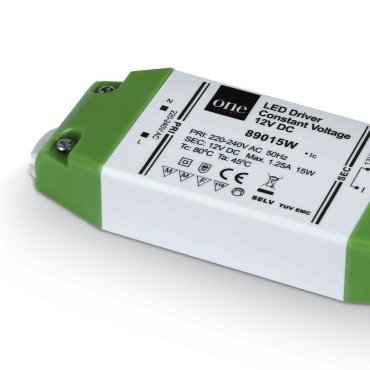 ONE Light LED-Treiber - 12Vdc/230V - 15W - nicht dimmbar