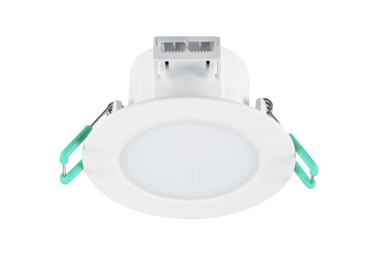 Sylvania Start Eco Spot - Einbaustrahler - Ø 87 mm, 74 mm Einbaugröße - 6,5W LED inkl. - IP65 - weiß