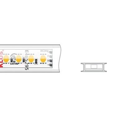 Klus LED-Streifen - 1,67cm breit, 500cm lang - 24Vdc - 12W LED pro Meter - 120 LEDs pro Meter - IP65 - RGB
