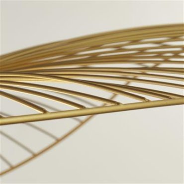 Searchlight Wave - Hängeleuchte - 51 x 70 x 120 cm - gold