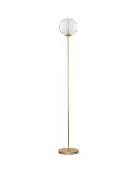 Nova Luce Galeo - Stehlampe - Ø 22 x 162 cm - 7W dimmbar LED inkl. - Sandgold