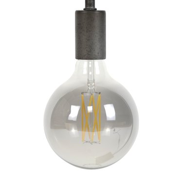 Vico Glühfaden LED Lampe dimmbar - 6W - 2700K - Rauchglas
