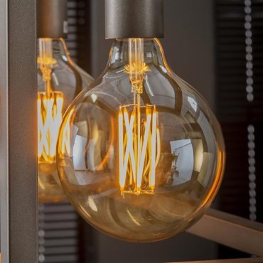 Vico Glühbirne Glühfaden LED-Lampe dimmbar - E27 - 6W - 2100K