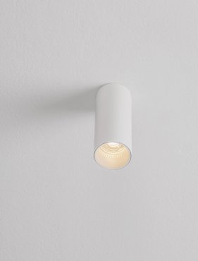 Nova Luce Mor - Aufputzspot - Ø 4 x 17 cm - weiß