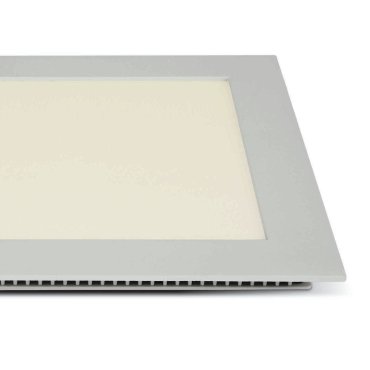 ONE Light Square Recessed Panels - Deckeneinbauleuchten - 22,5 x 22,5 x 2,2 cm - 22W LED inkl. - IP40 - weiß - warmweiße Lichtfarbe