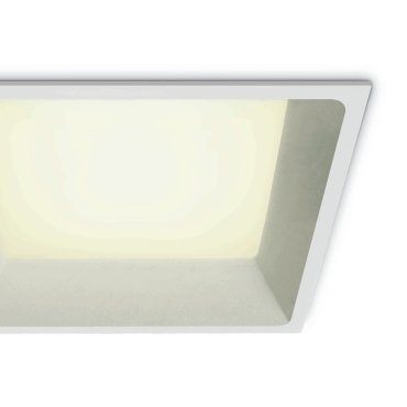 ONE Light SMD Dark Light - Einbaustrahler - 170 x 170 mm, 160 x 160 mm Einbaumaß - inkl. 22W LED - weiß - weiße Lichtfarbe