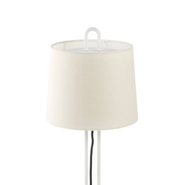 Faro Montreal - Tischleuchte - Ø 25 x 54 cm - weiß und beige