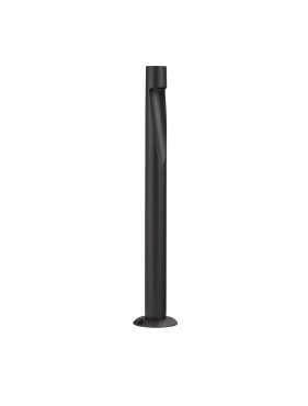 Nova Luce Nooi - Gartenleuchte - Ø 10,5 x 60 cm - 6W LED inkl. - IP65 - dunkel anthrazit