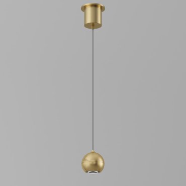 Artdelight Miami – pendelleuchte – Ø 10 x 218 cm – 10,8W dimmbares LED inkl. – warmgold