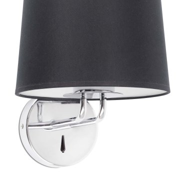 Faro Montreal - Wandleuchte - 21,5 x 19 x 32 cm - schwarz und chrom