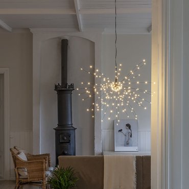 Konstsmide - dekorative Mikro-LED-Lampe - Ø 25 x 500 cm - bernsteinfarben und schwarz