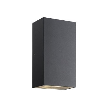 Nordlux Rold Corner - Außenwandleuchte - 9 x 16 x 5,5 cm - 2 x 5W LED inkl. - IP54 - schwarz