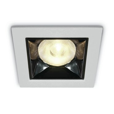 ONE Light Mirror Square Boxes - Einbaustrahler - 54 x 54 mm, 50 x 45 mm Einbaumaß - inkl. 6W LED - weiß