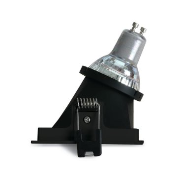 ONE Light Asymmetric Chill Out - Einbaustrahler - 84 x 84 mm, 76 x 76 mm Einbaumaß - schwarz