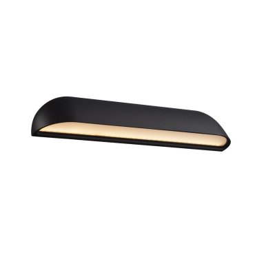 Nordlux Front - Wandleuchte - 36 x 6,8 cm - 12W LED inkl - IP44 - schwarz