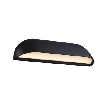 Nordlux Front - Außenwandleuchte - 26 x 6,8 cm - 8W LED inkl - IP44 - schwarz
