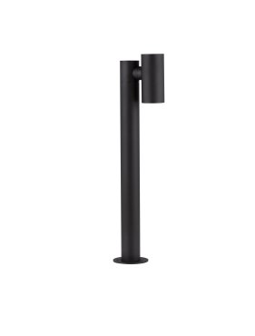 Nova Luce Pec - Gartenleuchte - Ø 16 x 70 cm - 8W LED inkl. - IP65 - Sand schwarz