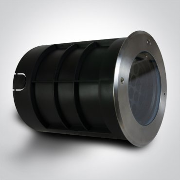 ONE Light Inground Tiltable Range - runder Bodenspot für den Außenbereich - Ø 210 mm, Ø 200 mm versenkt - 12 x 1.5W LED inkl. - IP67 - schwarz