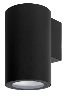 Lucide Volantis - Außenwandleuchte - 10,8 x 14,6 x 18,2 cm - IP54 - schwarz