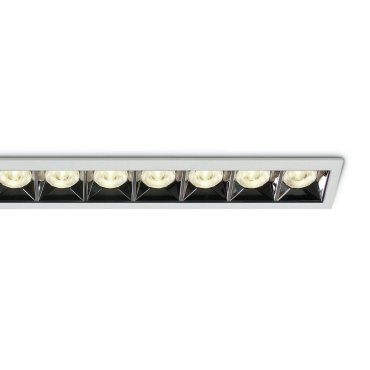ONE Light Mirror Square Boxes - Einbaustrahler - 395 x 54 mm, 386 x 45 mm Einbaumaß - 40W LED inkl. - weiß