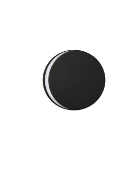 Nova Luce Oono - Außenwandleuchte - Ø 14,5 x 4,7 cm - 11W LED inkl. - IP65 - dunkel anthrazit