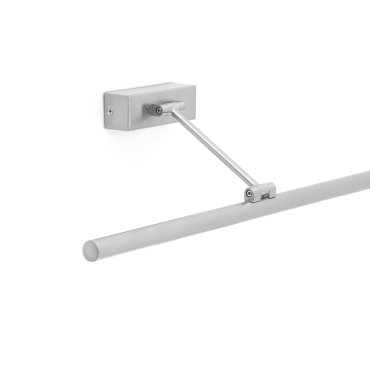 Faro Magritte - Wandleuchte - 60 x 22,4 x 4 cm - 12W LED inkl. - Nickel satiniert