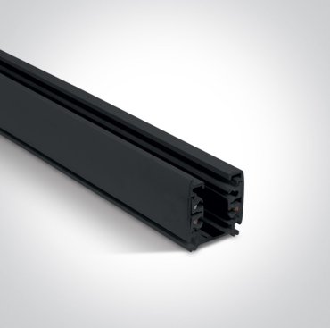 ONE Light Square Track Surface - 3-Phasen-Schienensystem - 1,5 Meter - 16A - schwarz