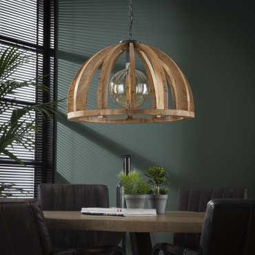 Vico Wooden Bars - Hängeleuchte - Ø 62 x 150 cm - Mangoholz